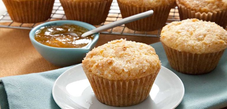 Almond Orange Marmalade Muffins | Odense Almond Paste &amp; Marzipan