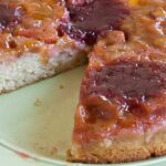 Strawberry-Rhubarb Upside Down Cake