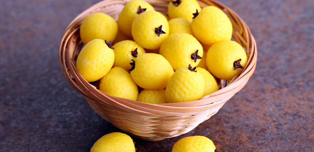 Marzipan Lemons