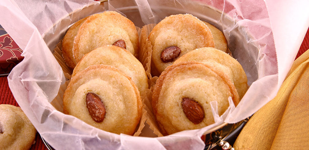 Almond Filled Cookies