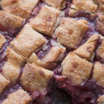 Apple Raspberry Almond Pandowdy