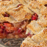 Almond Pear Cranberry Pie