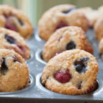 Triple Berry Almond Muffins