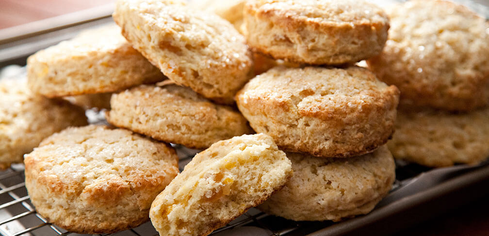 Almond Apricot Ginger Scones