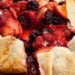 Grilled Berry and Almond Galette