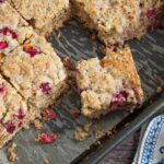 Cranberry Almond Oat Squares