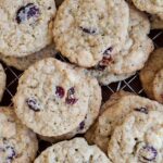 Cranberry White Chocolate Oatmeal Cookies