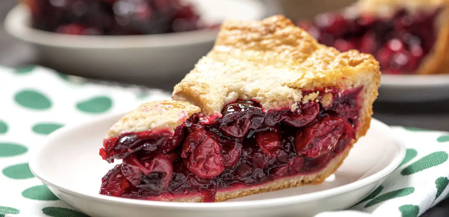 Cherry-Rhubarb-Almond-Pie