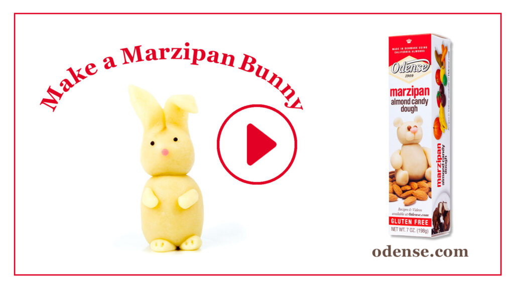 Make a Marzipan Bunny for Easter