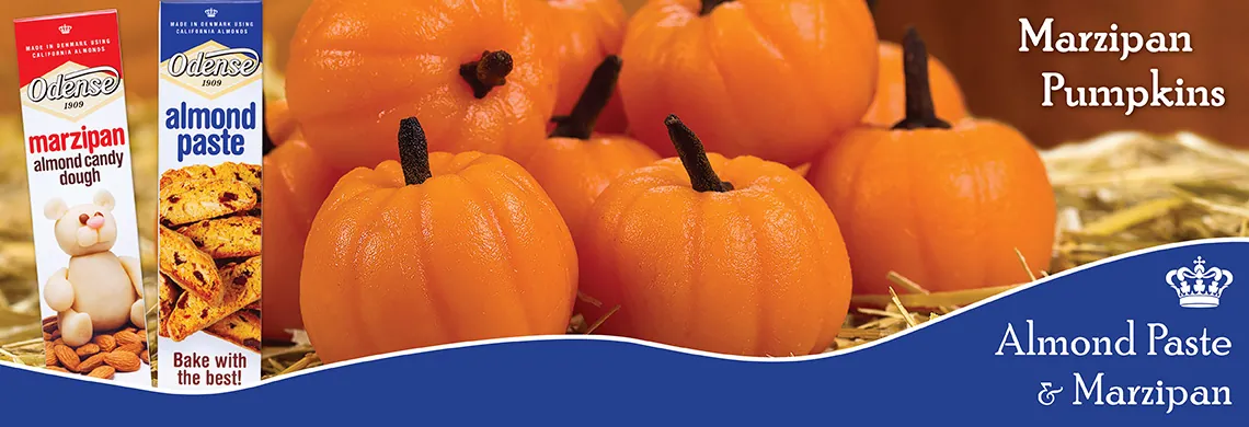 Make Marzipan Pumpkins with Odense