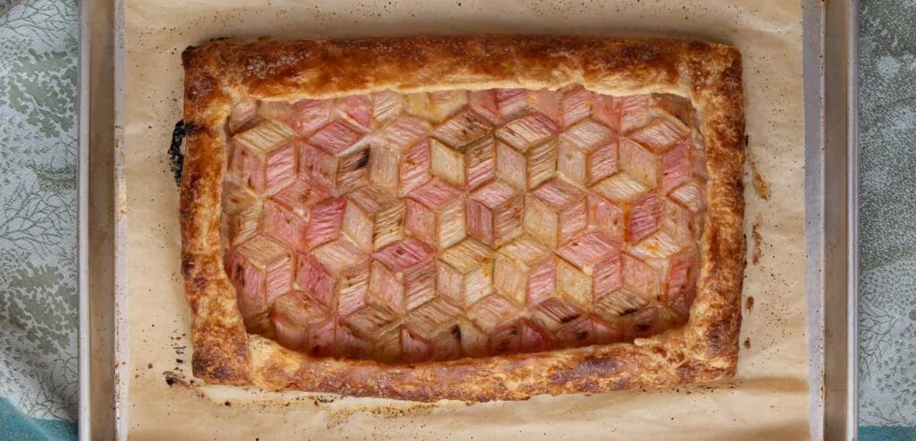 Rhubarb Galette