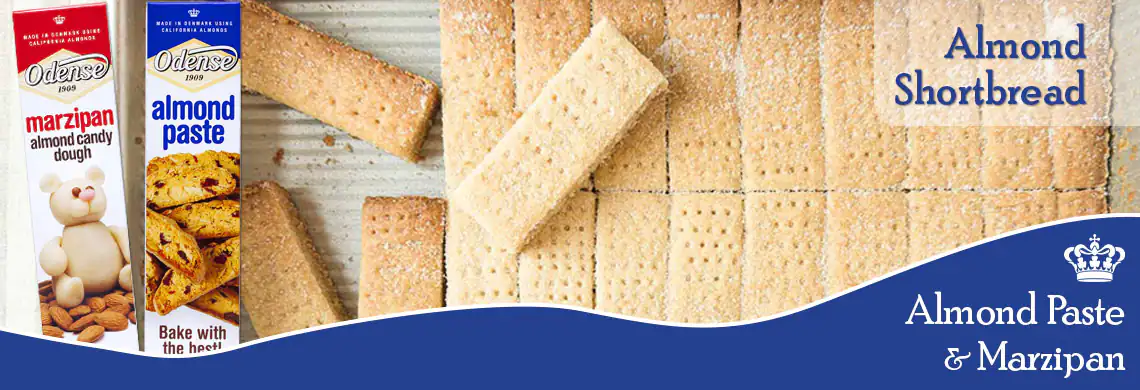Odense hero banner Almond Shortbread
