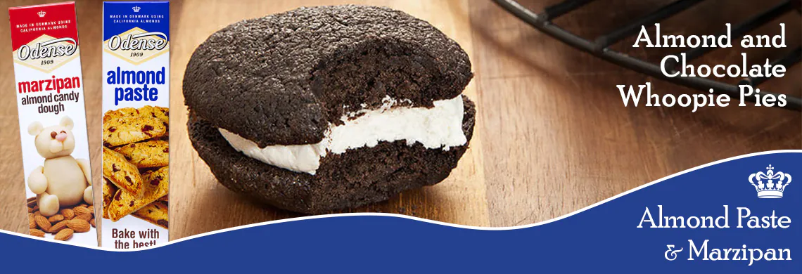 Odense Almond Chocolate Whoopie Pie Hero Banner